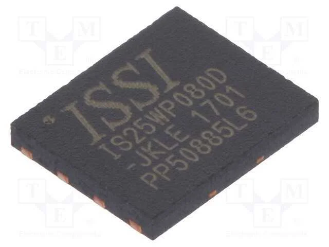 Ic: Mem&oacute;ria Flash; 8mbflash; Dtr,Qpi,Spi; 133mhz; 1,65&divide;1,95v