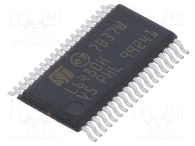 IC: driver, controlador de motor passo-a-passo, H.