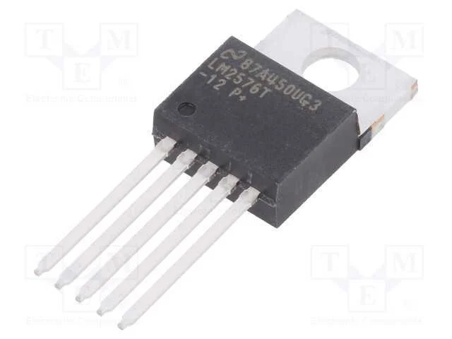 Ic: Pmic; Conversor Dc/Dc; Uent: 4&divide;40vdc; Usai: 12vdc; 3a; To220-5