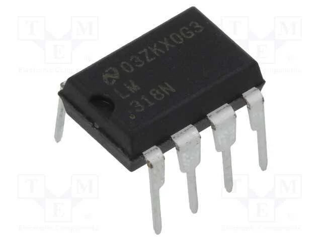 IC: amplificador operacional, 15MHz, Ch: 1, DIP8