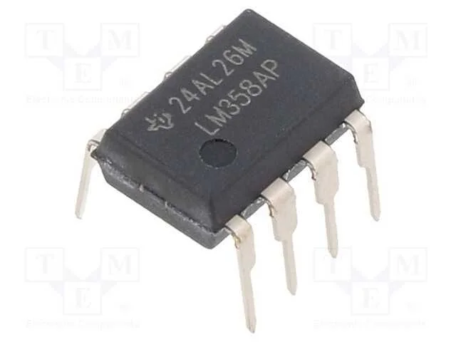 IC: amplificador operacional, 0,7MHz, Ch: 2, DIP8.
