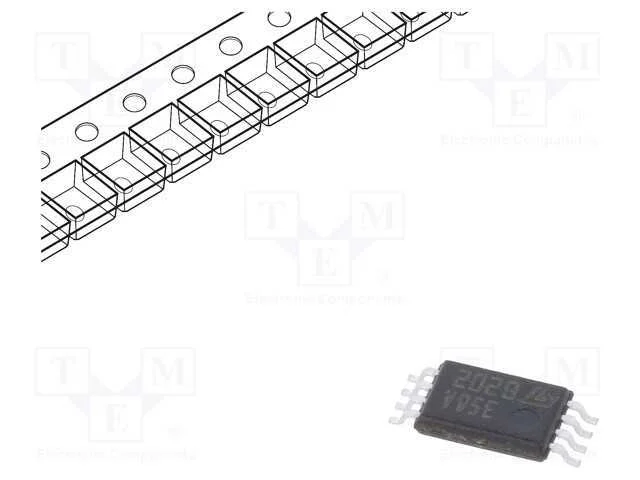 IC: amplificador operacional, 1,1MHz, 3&divide;30V, Ch: .