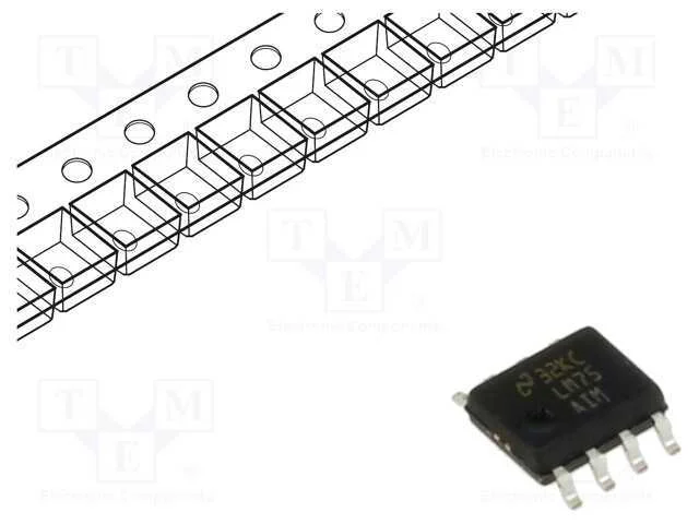 Ic: Transdutor da Temperatura; -55&divide;125&deg;c; 2,7&divide;5,5v; So8; Smd
