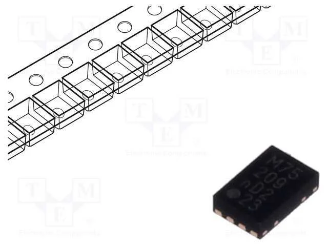 Ic: Transdutor da Temperatura; -55&divide;125&deg;c; 2,8&divide;5,5v; Hwson8; Smd