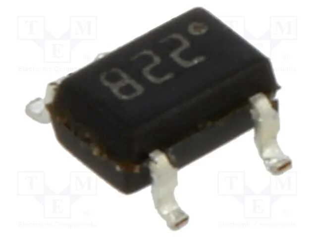 IC: sensor de temperatura, -50&divide;150&deg;C, SC70-5, SMD.