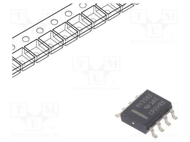 IC: amplificador operacional, 1MHz, 2,7&divide;5,5V, Ch:.