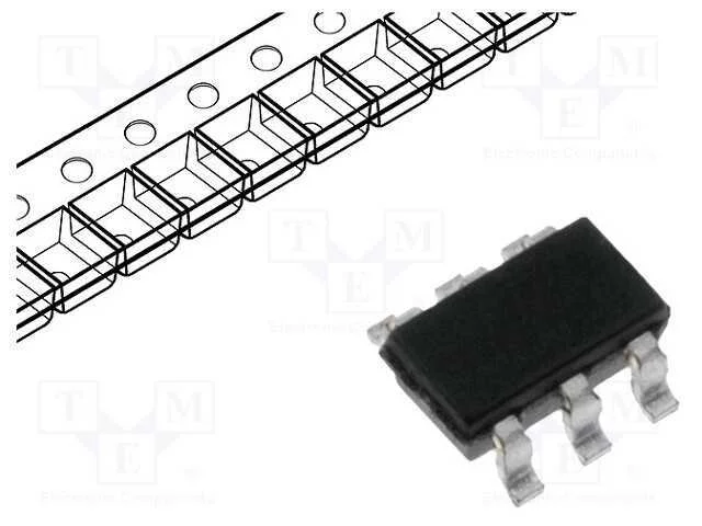 Ic: Comparador; Preciso; Cmp: 1; 2,7&divide;5,5v; Smt; Sot23-6; Rolo,Fita