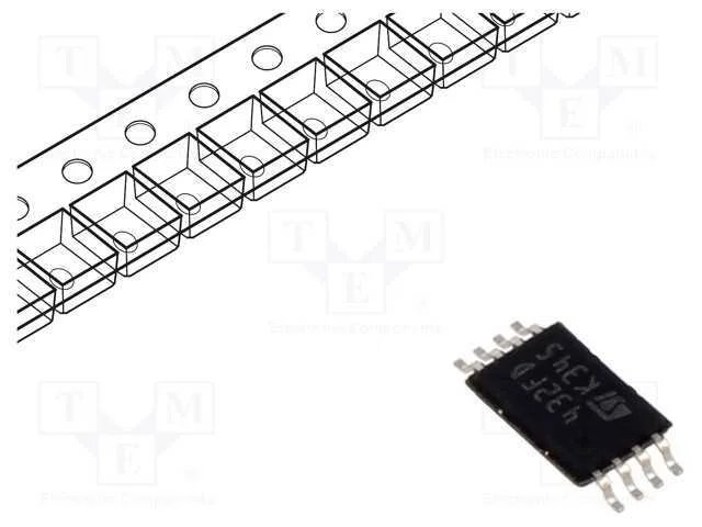 Ic: Mem&oacute;ria Eeprom; 32kbeeprom; I2c; 4kx8bit; 1,7&divide;5,5v; 1mhz