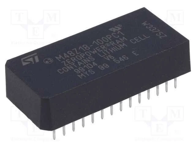 Ic: Mem&oacute;ria Sram; 64kbsram; 8kx8bit; 4,5&divide;5,5v; 100ns; Dip28