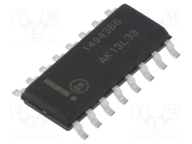 Ic: Digital; Fecho Rs; Ch: 4; 3&divide;18vdc; Smd; So16; -40&divide;85&deg;c; Tubo