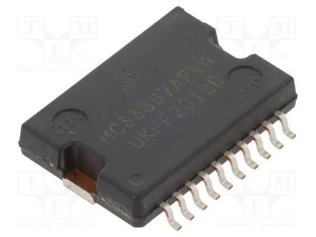 IC: driver, ponte H, controlador do motor, HSOP20.