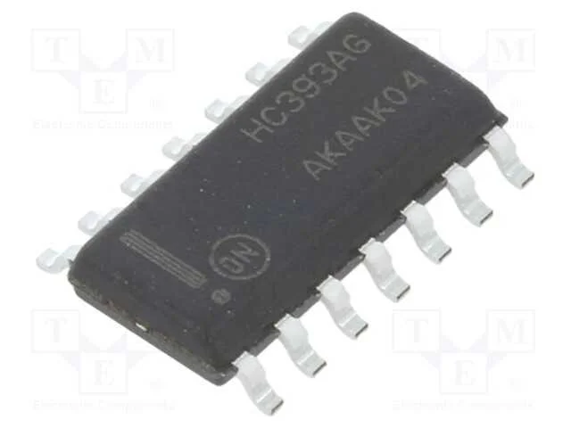 Ic: Digital; Contador Ass&iacute;ncrono; Ch: 2; Cmos,Ttl; Hc; Smd; So14