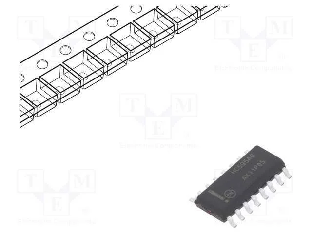Ic: Digital; Registo de Deslocamento,Fileira em S&eacute;rie; Ch: 1; Smd