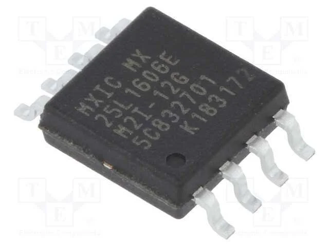 Ic: Mem&oacute;ria Flash; 16mbflash; Spi; 86mhz; 2,7&divide;3,6v; Sop8; em S&eacute;rie