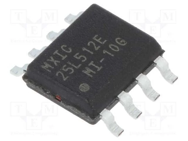 Ic: Mem&oacute;ria Flash; 512kbflash; Spi; 104mhz; 2,7&divide;3,6v; Sop8