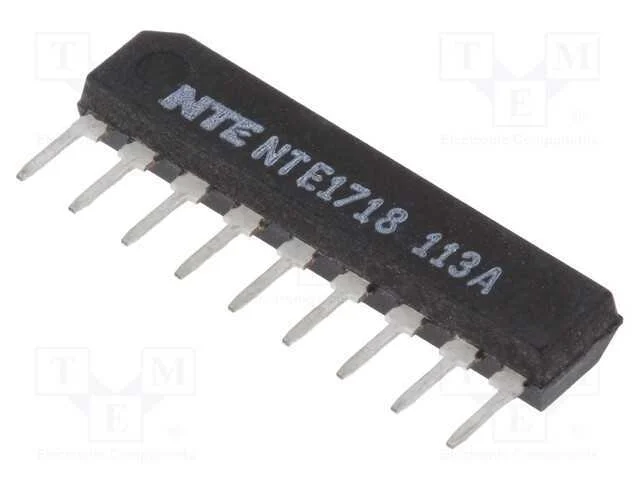 Ic: Comparador; Cmp: 2; 1,3us; 2&divide;36v; Tht; Sip9; Out: Coletor Aberto