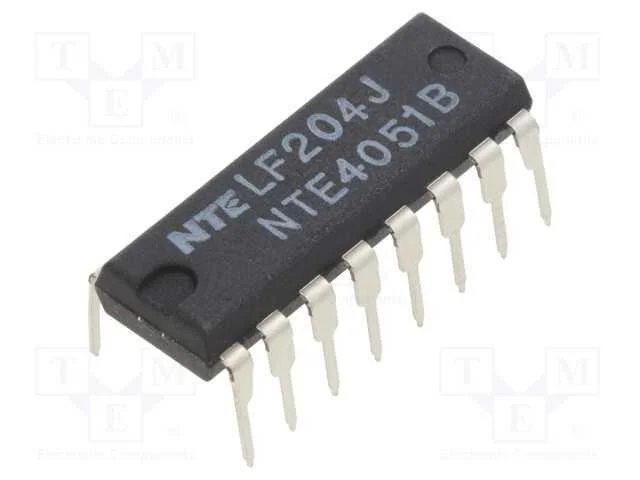 Ic: Comutador Anal&oacute;gico; Demultiplexor,Multiplexor; Ch: 8; Dip16