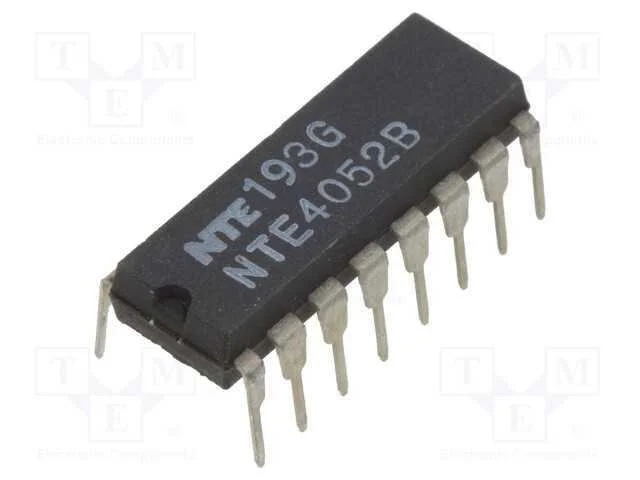 Ic: Comutador Anal&oacute;gico; Multiplexor; Dip16; 3&divide;18vdc; 600ua; Cmos