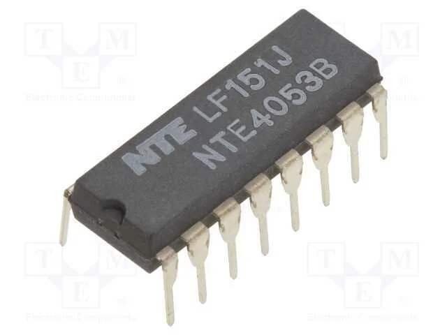 Ic: Comutador Anal&oacute;gico; Multiplexor; Dip16; 3&divide;18vdc; 600ua; Cmos