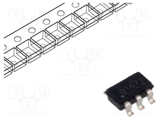 Ic: Amplificador &Aacute;udio; Rail-To-Rail Output; Ch: 1; Sot23-5