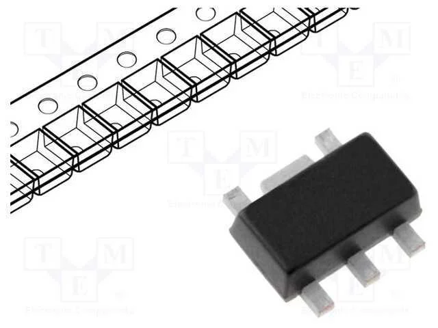 Ic: Driver; Conversor Dc/Dc,Controlador Led; 1a; Sot89-5; Ch: 1