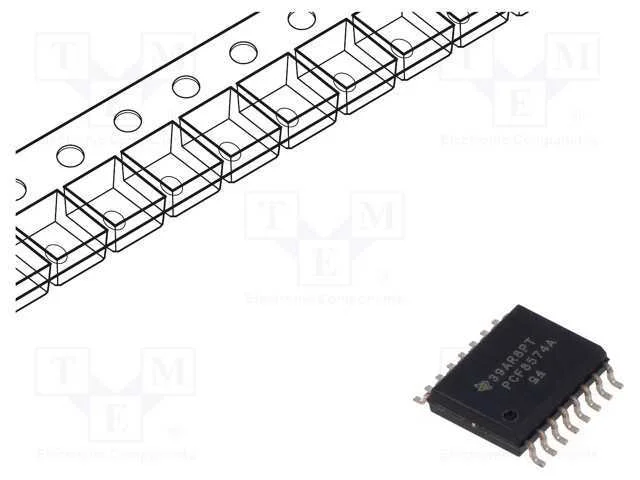 Ic: Interface; Extens&atilde;o I/O; 2,5&divide;6vdc; I2c,Smbus; Smd; Soic16