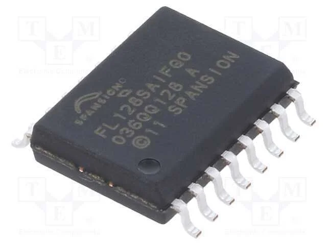 Ic: Mem&oacute;ria Flash; 128mbflash; Spi; 133mhz; 2,7&divide;3,6v; So16