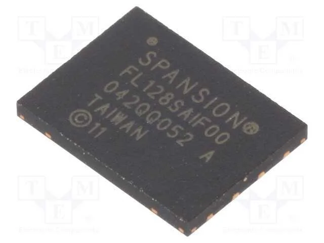 Ic: Mem&oacute;ria Flash; 128mbflash; Spi; 133mhz; 2,7&divide;3,6v; Wson8