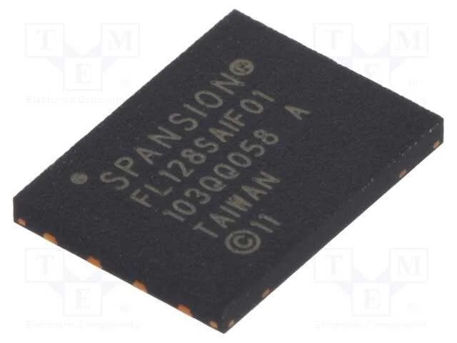 Ic: Mem&oacute;ria Flash; 128mbflash; Spi; 133mhz; 2,7&divide;3,6v; Wson8