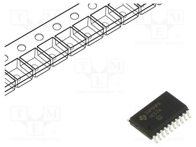 Ic: Digital; Multivibr.Biest&aacute;vel D; Ch: 8; Smd; Soic20; Hc
