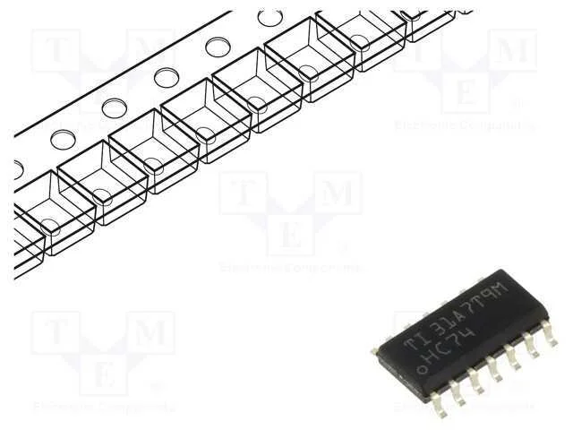 Ic: Digital; Predefinido,Multivibr.Biest&aacute;vel D; Ch: 2; Smd; So14