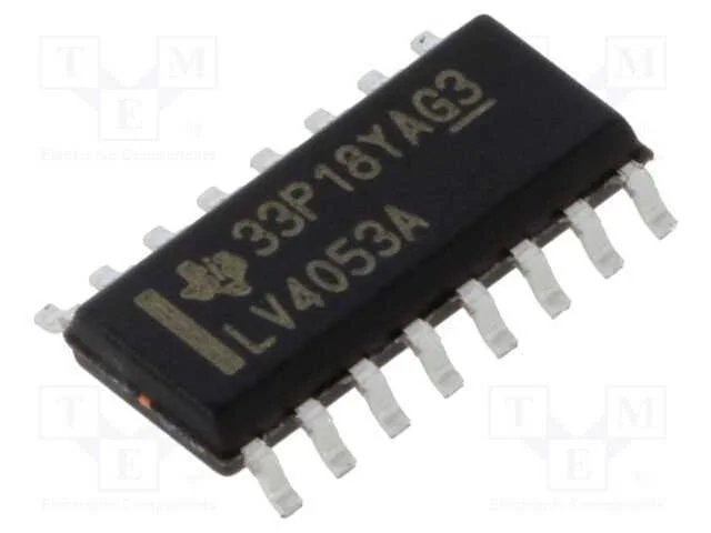 Ic: Multiplexador; Ch: 2; Soic16; 2&divide;5,5vdc