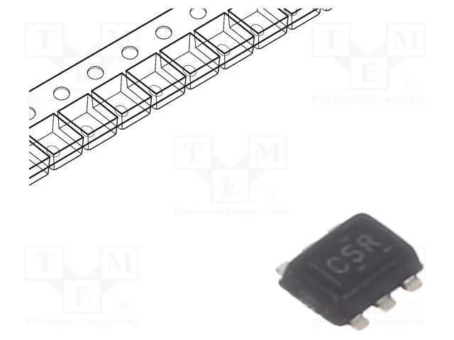 Ic: Comutador Anal&oacute;gico; Spdt; Ch: 1; In: 4; Cmos; Smd; 1,65&divide;5,5vdc