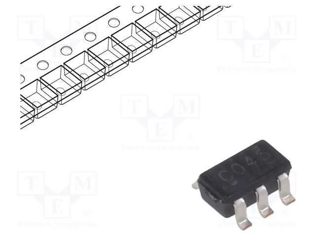 Ic: Digital; Not; Ch: 2; Cmos; Smd; Sot23-6; 1,65&divide;5,5vdc; -40&divide;125&deg;c