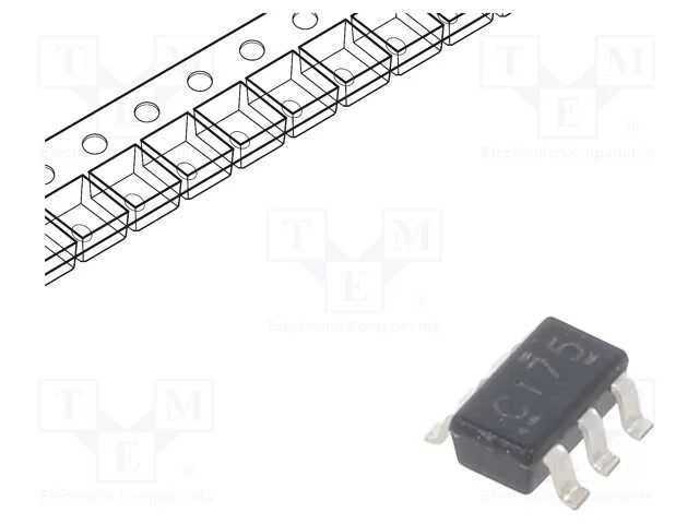 Ic: Digital; Amort.,N&atilde;o Invert&iacute;vel; Ch: 2; Cmos; Smd; Sot23-6; 74lvc