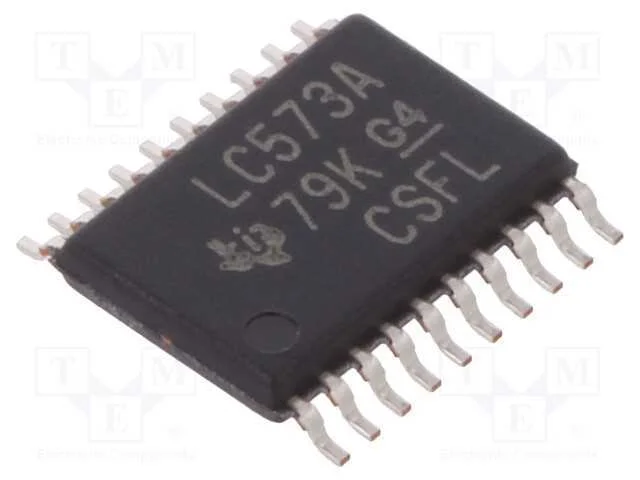 Ic: Digital; Trinco Transparente D; Ch: 8; 1,65&divide;3,6vdc; Smd; Tubo