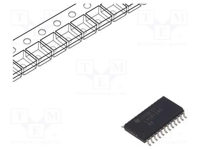 Ic: Digital; Bus Transceiver,Descodificador; Ch: 8; Cmos; Smd; So24