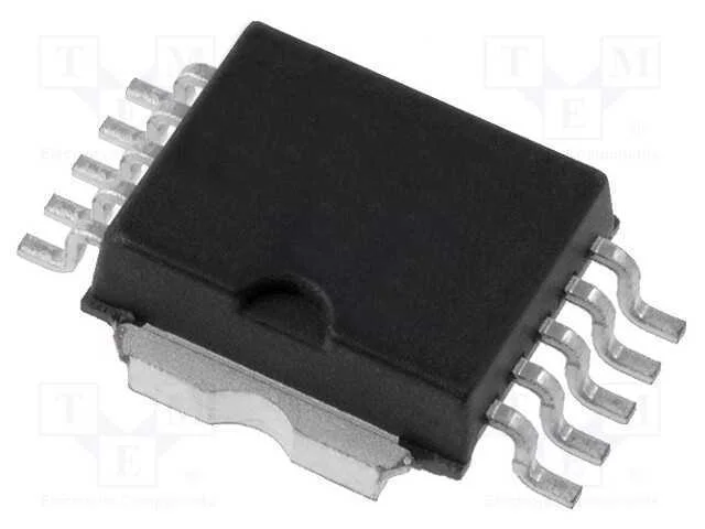 IC: driver, controlador LED, PowerSO10, 2A, Ch: 1.