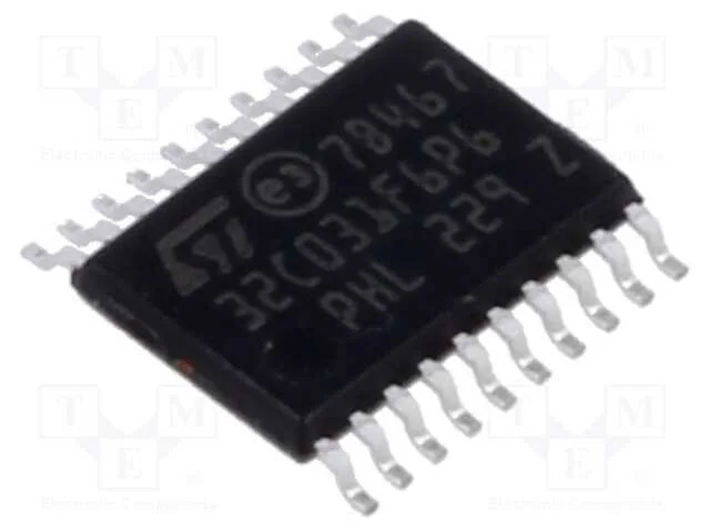 IC: microcontrolador ARM, 48MHz, TSSOP20, 2&divide;3,6VD.
