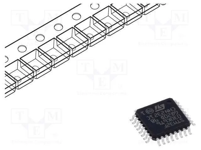 Ic: Microcontrolador Arm; 48mhz; Lqfp32; 2,4&divide;3,6vdc; -40&divide;85&deg;c