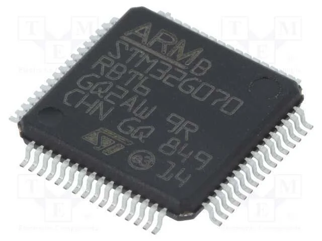 IC: microcontrolador ARM, 64MHz, LQFP64, 2&divide;3,6VDC.