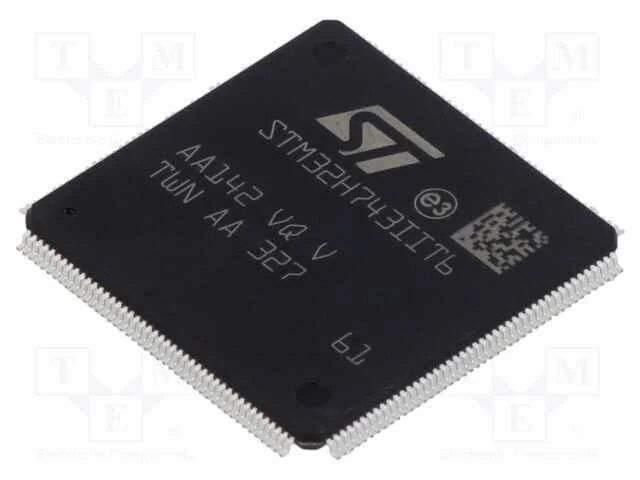 IC: microcontrolador ARM, 400MHz, LQFP176, 1,62&divide;3.