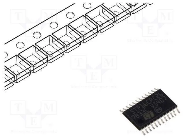 Ic: Driver; Controlador Led; Tssop24; 5&divide;90ma; 1,3&divide;20v; Ch: 16; 30mhz