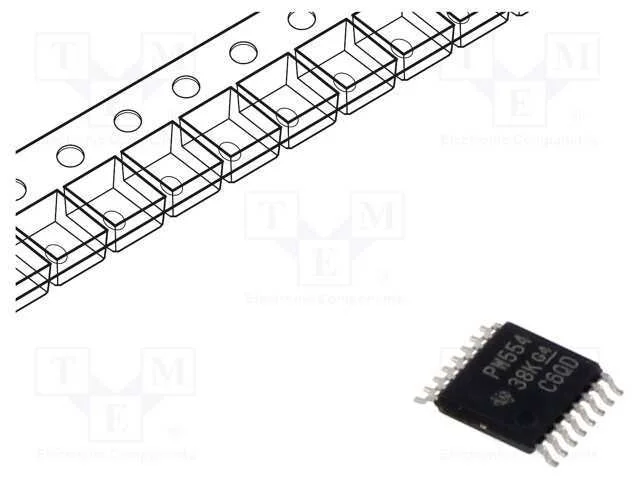 Ic: Interface; Extens&atilde;o I/O; 1,65&divide;5,5vdc; I2c,Smbus; Smd; Tssop16