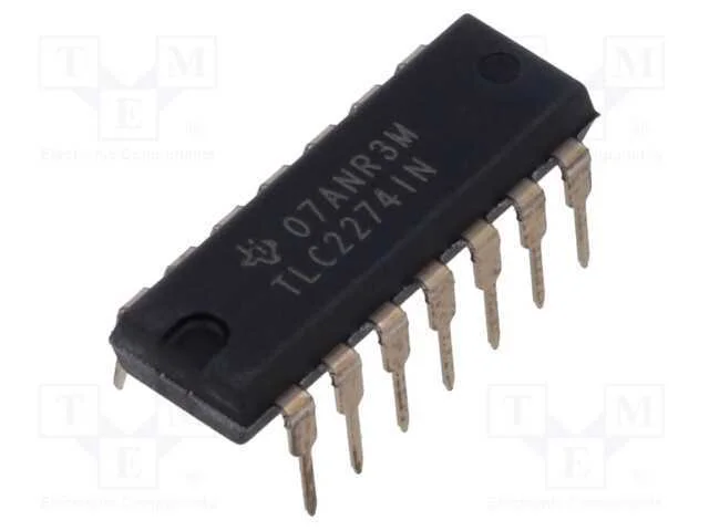 Ic: Amplificador Operacional; 2,2mhz; Ch: 4; Dip14; Tubo