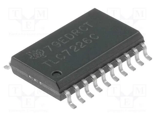 Ic: Conversor D/A; 8bit; 143ksps; Ch: 4; 4,5&divide;5,5v; So20