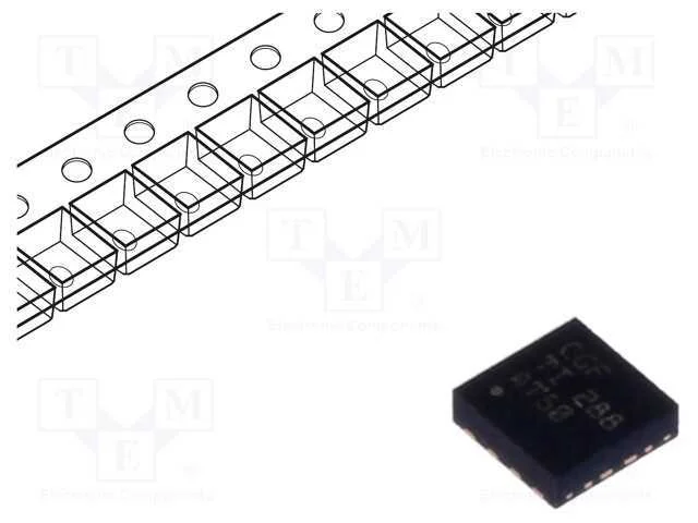 IC: comutador anal&oacute;gico, multiplexor, Ch: 2, SON8.