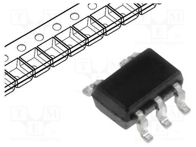 Ic: Comutador Anal&oacute;gico; Multiplexor; Spdt; Ch: 1; Sc70-6