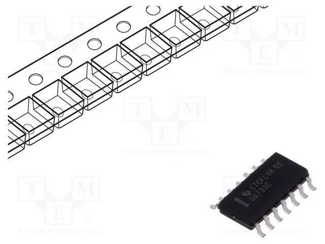 Ic: Amplificador de V&iacute;deo; Ganho Program&aacute;vel; 6vdc; Ch: 2; So14