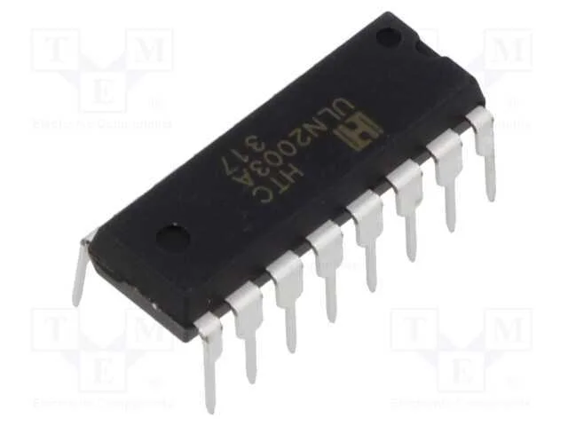 Ic: Driver; Darlington,Matriz do Tir&iacute;stor; Dip16; 0,5a; 50v; Ch: 7
